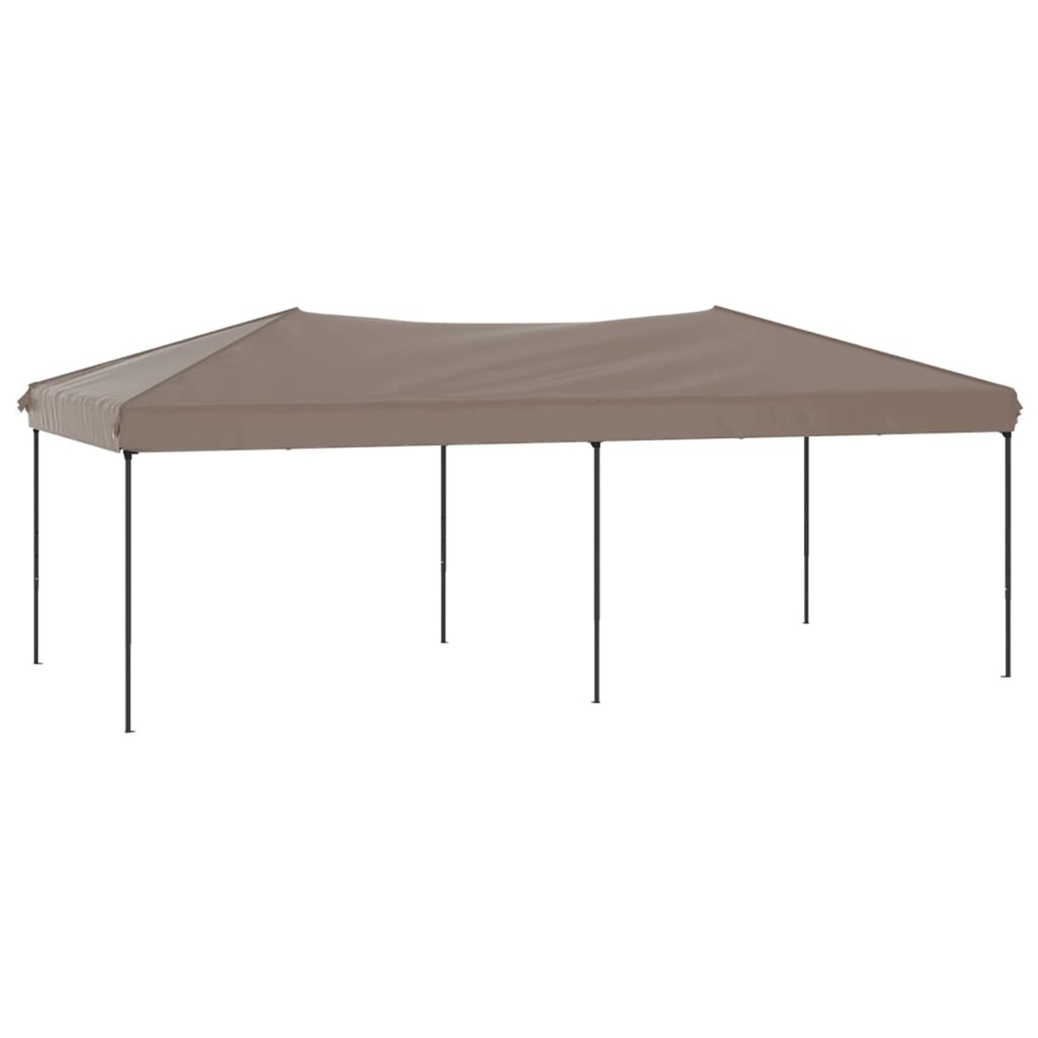 vidaXL Partyzelt Faltbar Taupe 3x6 m