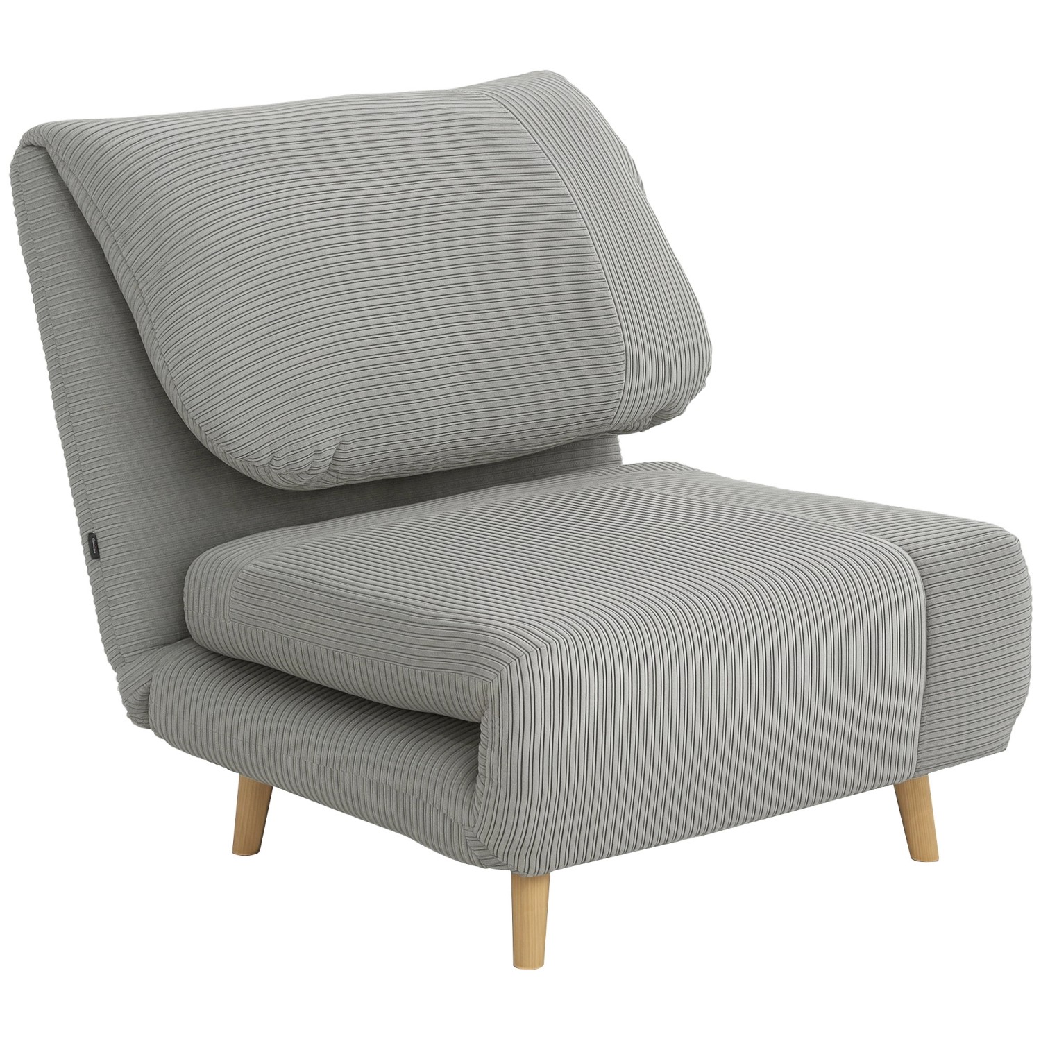 HOMCOM Schlafsessel für Schlafzimmer Polyester Blau 82L x 89B x 85H cm günstig online kaufen