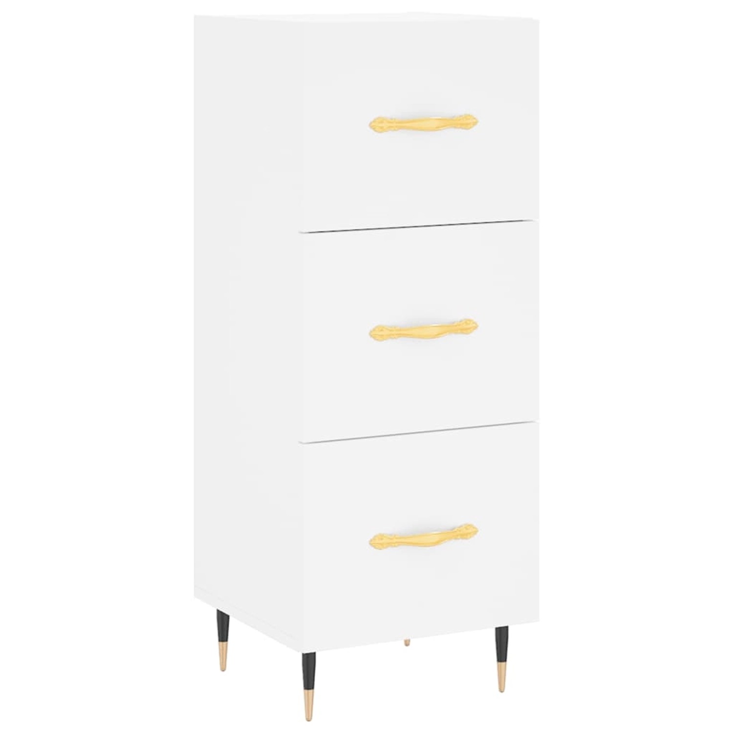 vidaXL Sideboard Weiß 34,5x34x90 cm Holzwerkstoff 828580 günstig online kaufen