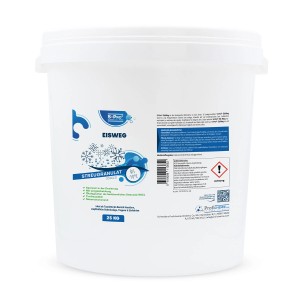 Eimer S-Pro EisWeg Auftaugranulat, 25kg, tier- und pflanzenverträglich.