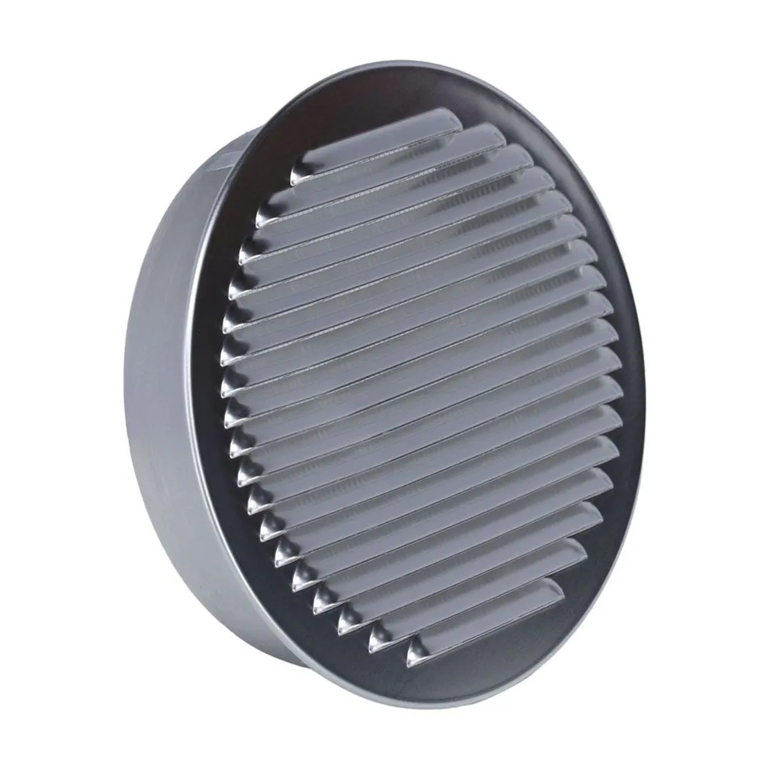 Subtiel Lüftungsgitter/Ansaugstutzen Aluminium Ø 200 mm