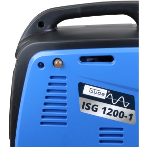 Güde Inverter Stromerzeuger ISG 1200-1, Benzin Generator in Blau und Schwarz.