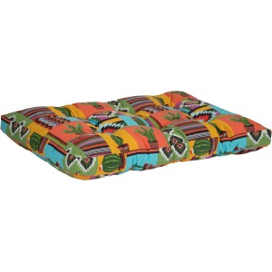 Beo Paletten-Lounge-Sitzkissen Mexico, 120x80x16 cm, mit farbenfrohem Muster für Palettenmöbel.