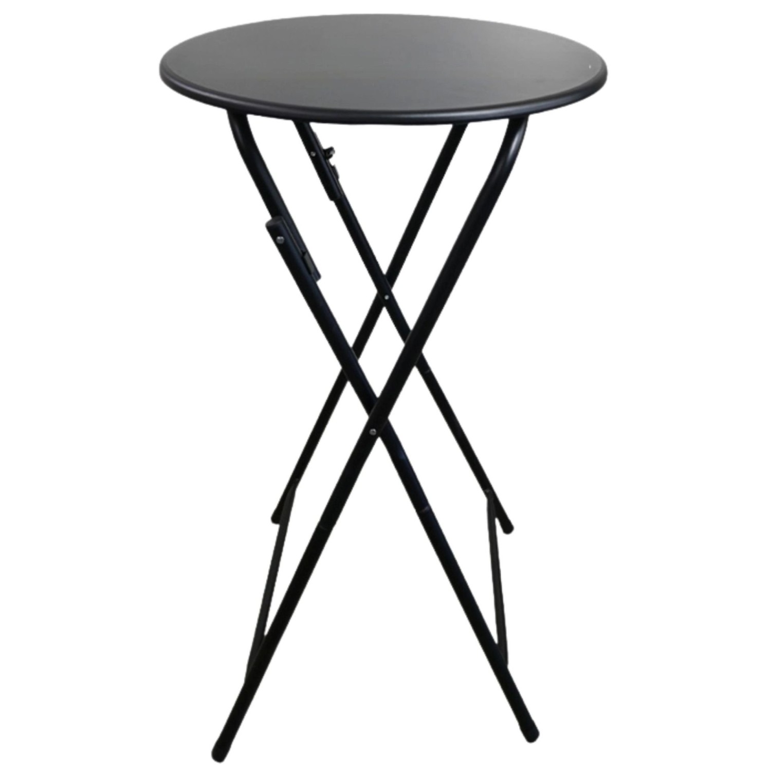 Chefgastro Stehtisch Mit Hussen Klappbar Rund Hxø 110X60Cm Bistrotisch Stah günstig online kaufen