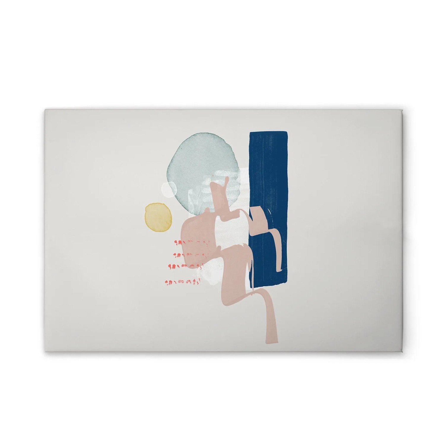 Tadessi Leinwandbild - M1-No.51205 - Abstrakte Kunst - 120 x 80 cm - Hochformat