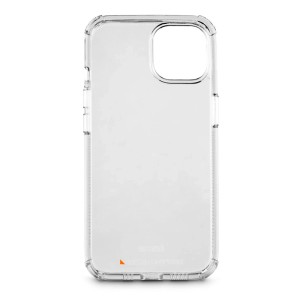 Transparente Hama Handyhülle Extreme Protect für iPhone 13. Robuster D3O/PC Schutz mit verstärkten Kanten.
