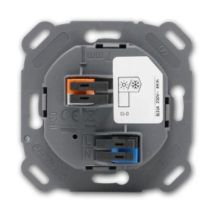 TEM LOGIQ Thermostat Schalter Weiß ohne Rahmen