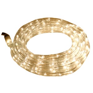 LED-Lichtschlauch Elvis, transparent, 6m, für Innen- und Außenbereich.