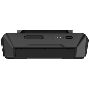 Schwarzer EcoFlow Zusatzakku Wave 2 für Klimagerät, Frontansicht.