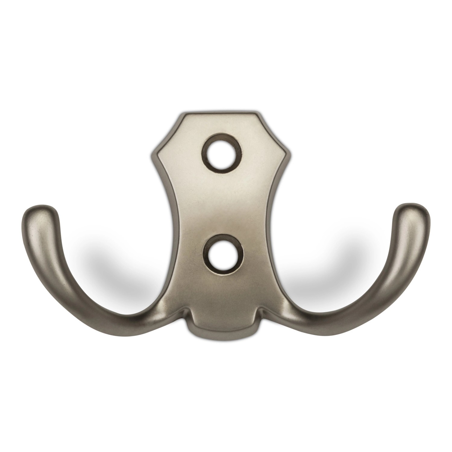 SOTECH Garderobenhaken LENA 2 Fach Kurz Edelstahloptik Matt