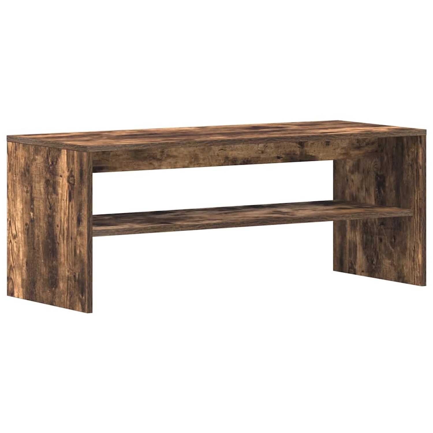 vidaXL TV-Schrank Räuchereiche 100x40x40 cm Holzwerkstoff 859122
