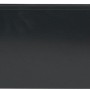 Bellissa Rasenkante, anthrazit, 118 cm lang, aus verzinktem Metallblech für den Garten.