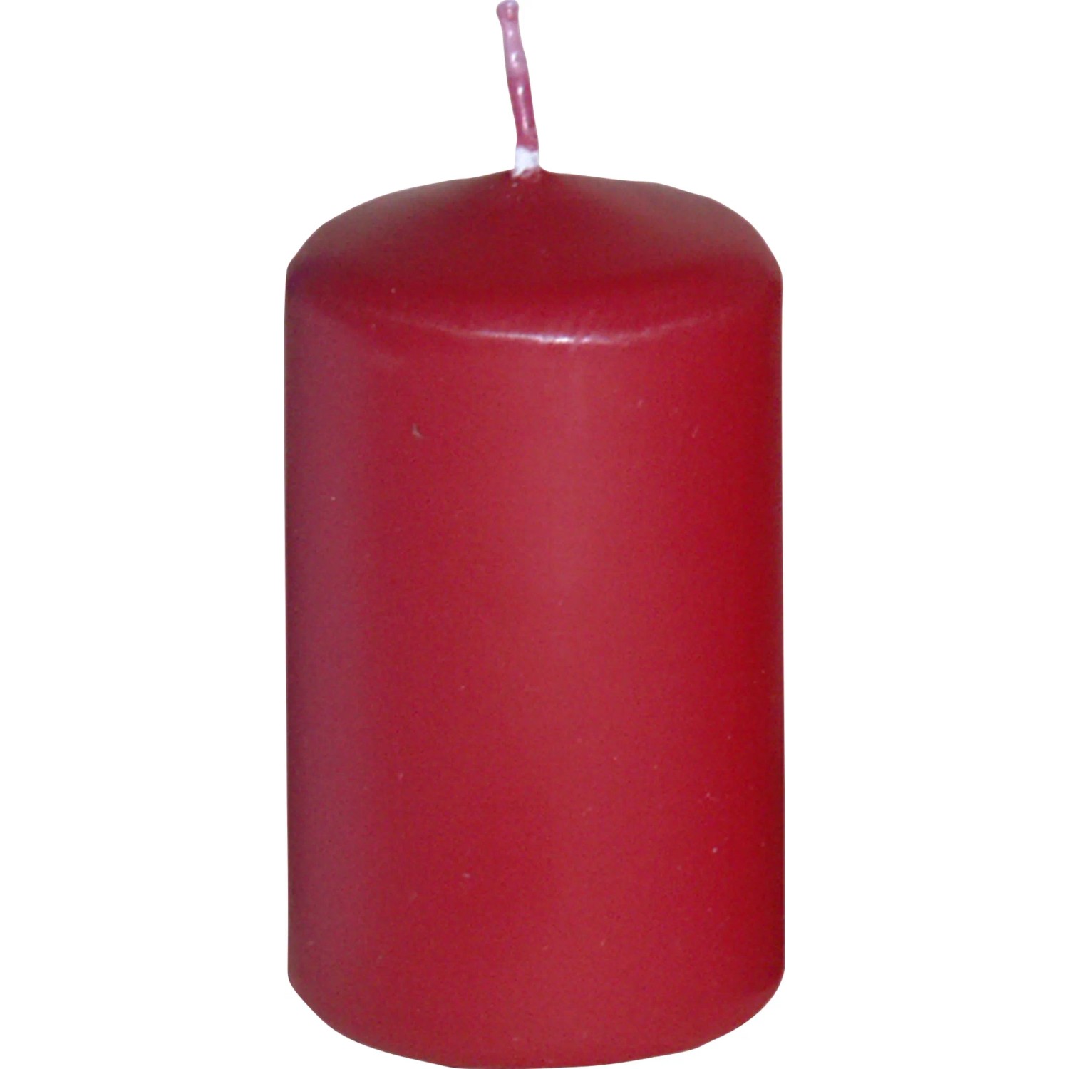 Stumpenkerze 80 mm x Ø 47 mm Rubin
