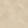 ESTAhome Fototapete mit 3D Muster in Sandbeige. Moderne Vliestapete für Wohnräume.