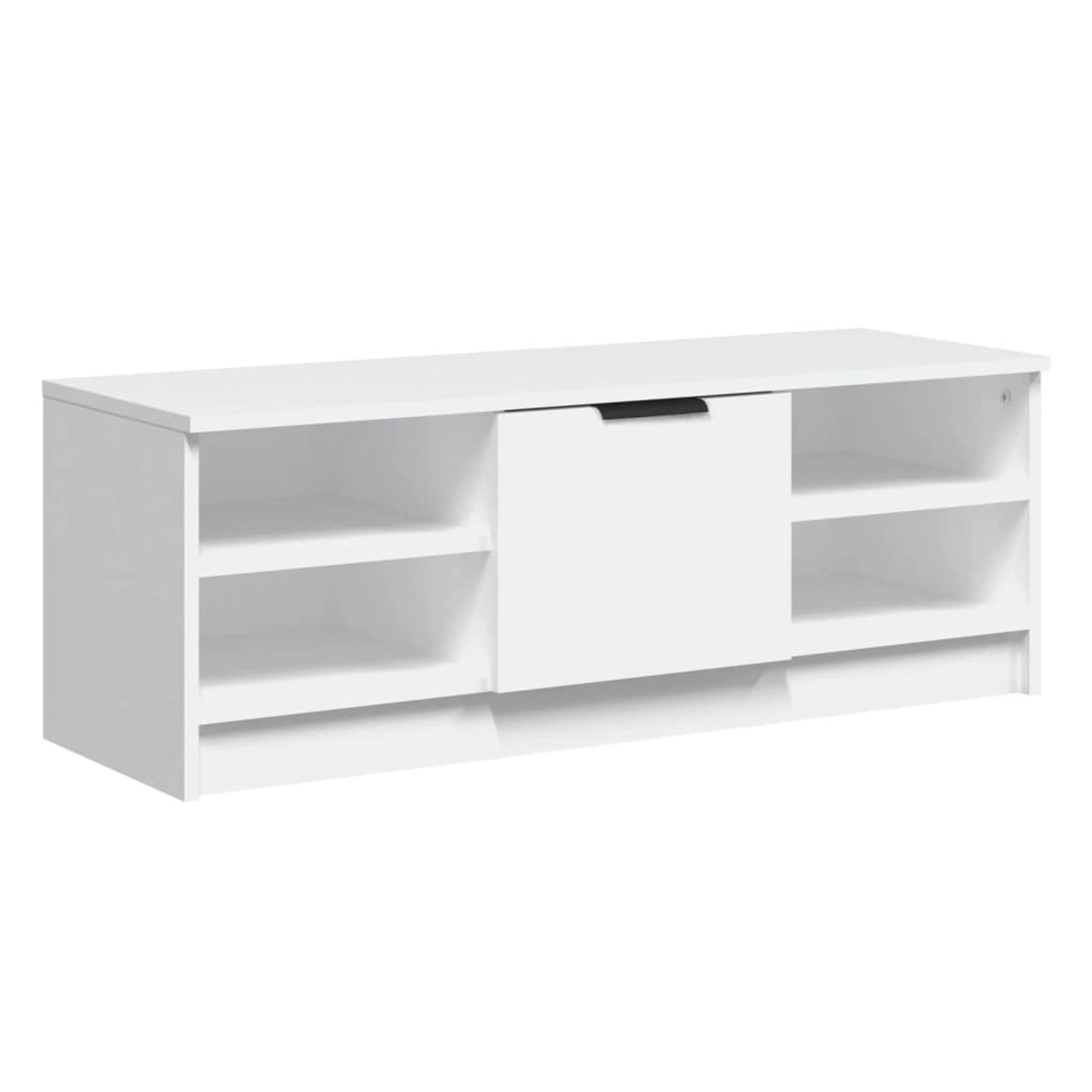 vidaXL TV-Schrank Weiß 102x35,5x36,5 cm Holzwerkstoff 811367