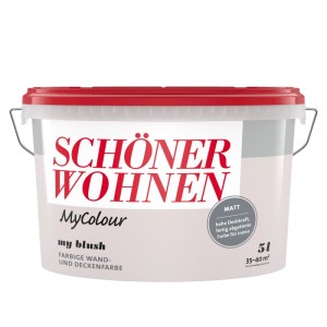 Eimer Schöner Wohnen My Colour My Blush, matte Wandfarbe, 5 l.