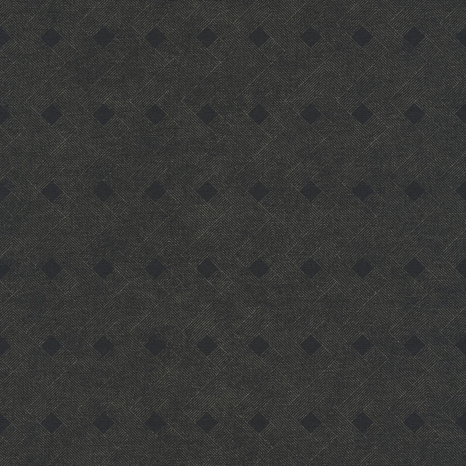 PROFHOME 380291-GU Grafik Tapete metallische Akzente Schwarz Silber 0,53 m günstig online kaufen