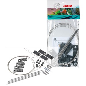Eheim Doppelseilaufhängung für Aquarien LED-Leuchten, Komplettset zur Deckenmontage.
