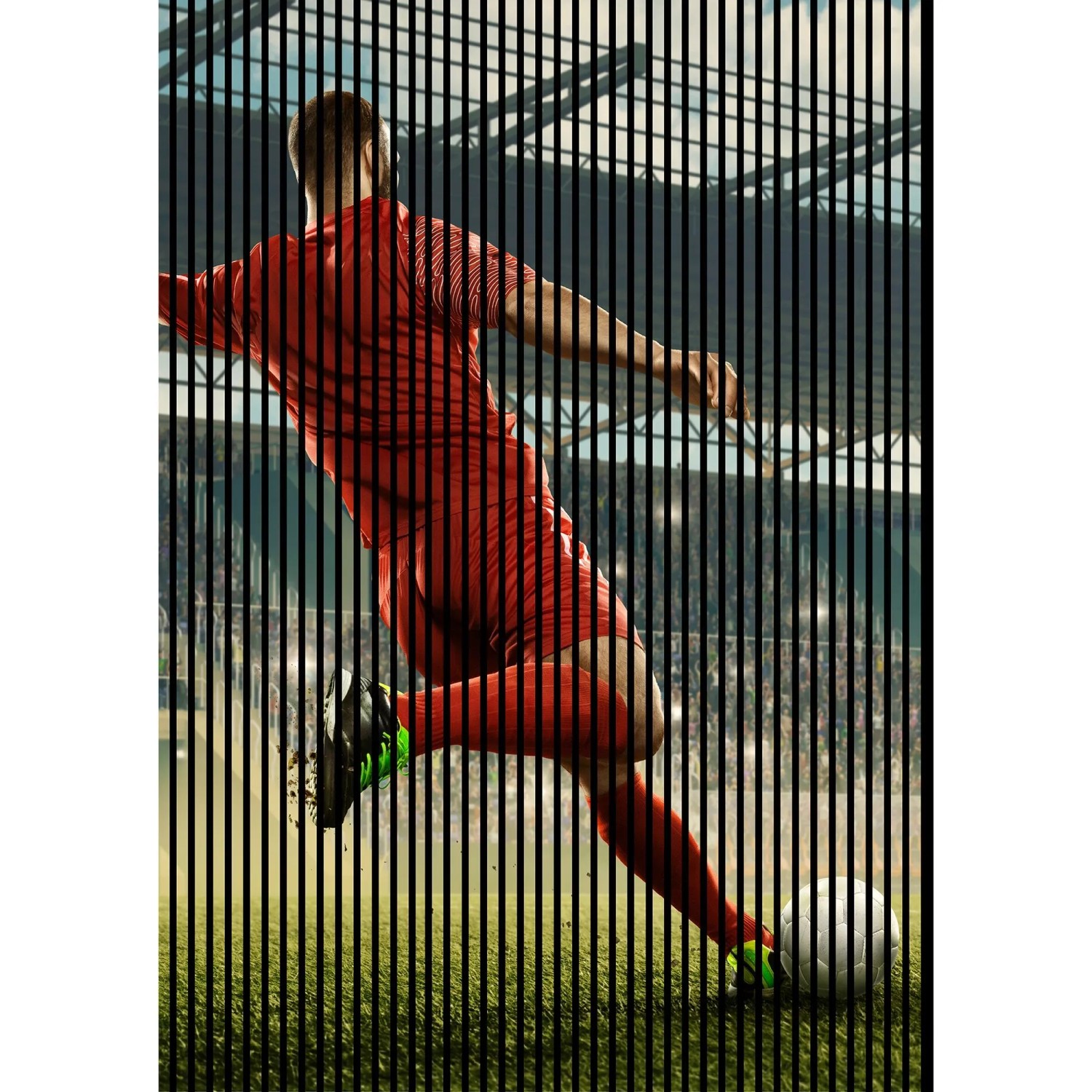 FN Acustico Akustikplatte Soccer 1 PET u. MDF Foliert 1.693 x 19 x 2.400 mm