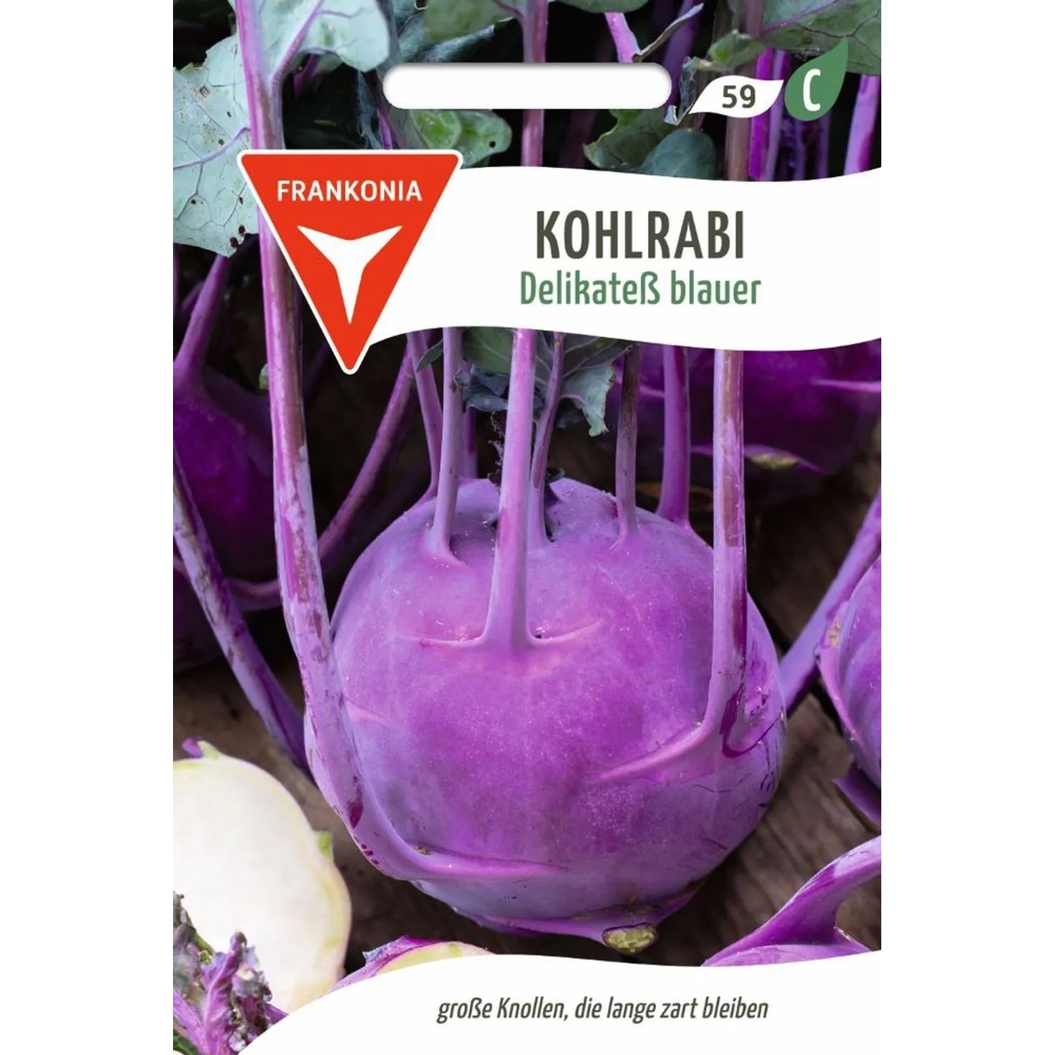 FRANKONIA Kohlrabi Blau