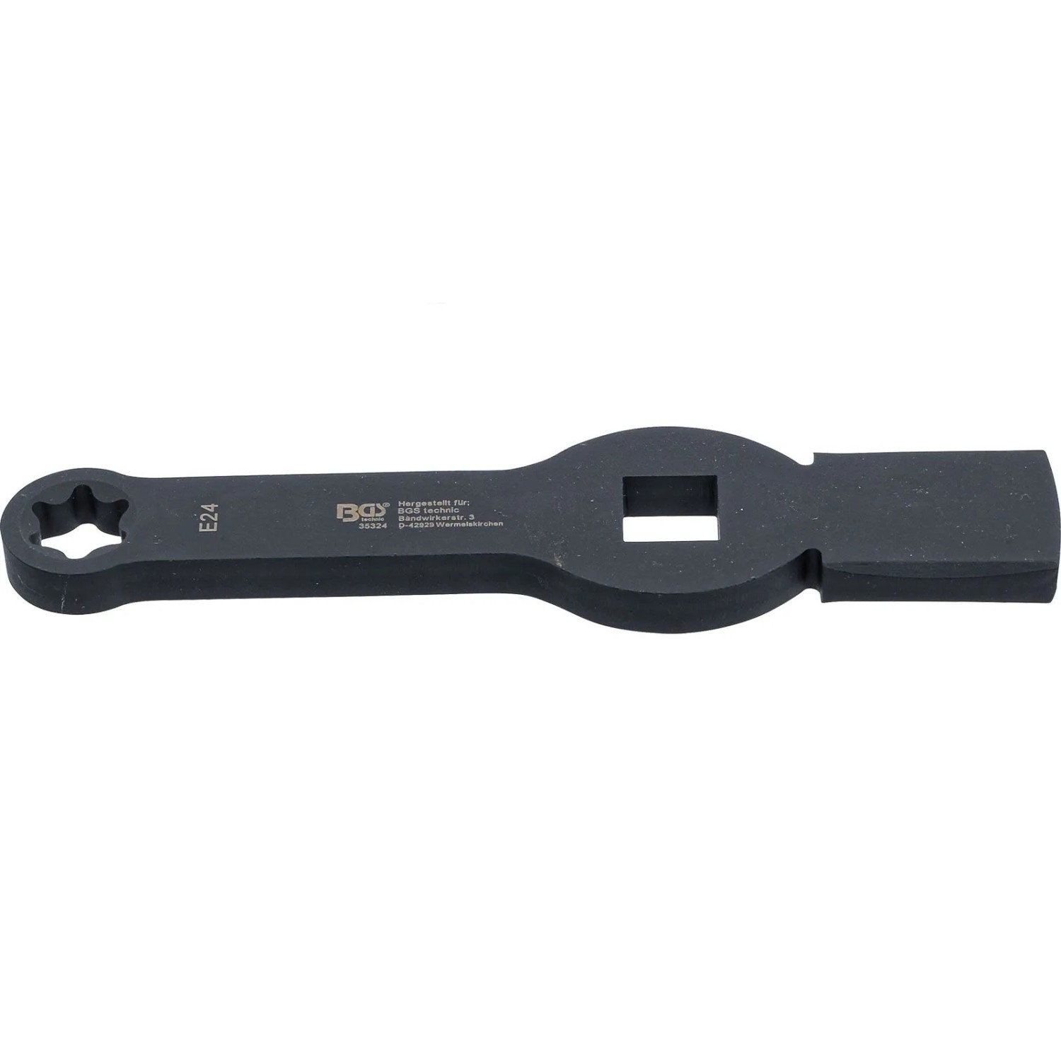 BGS Schlag Ringschlüssel E Profil  Für Torx  Mit 2 Schlagflächen SW E24 35324