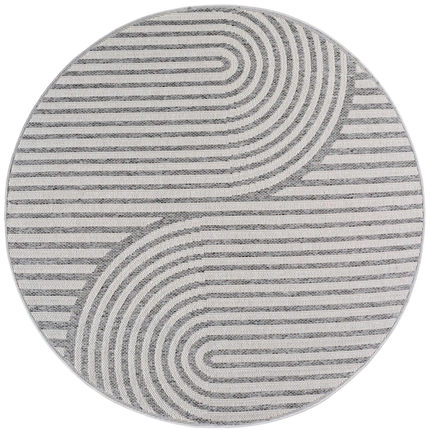 Ayyildiz Outdoor-Teppich Desert 1301 Grau Ø 160 cm