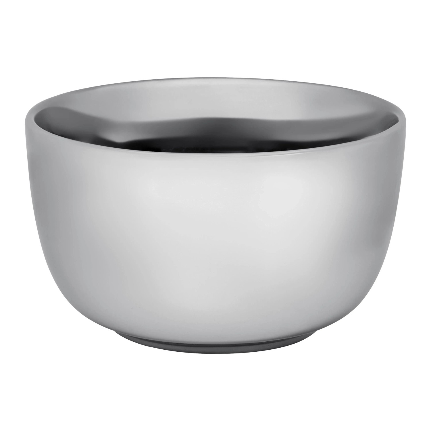 Mömax Müslischale Shiny Silver Silberfarben Ø ca. 13,8cm