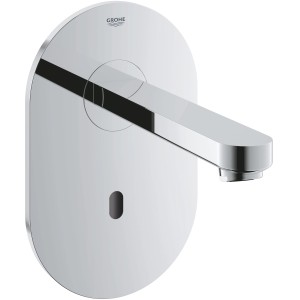 Grohe Euroeco Infrarot-Waschbeckenarmatur, Chrom, Ausladung 17,2 cm.