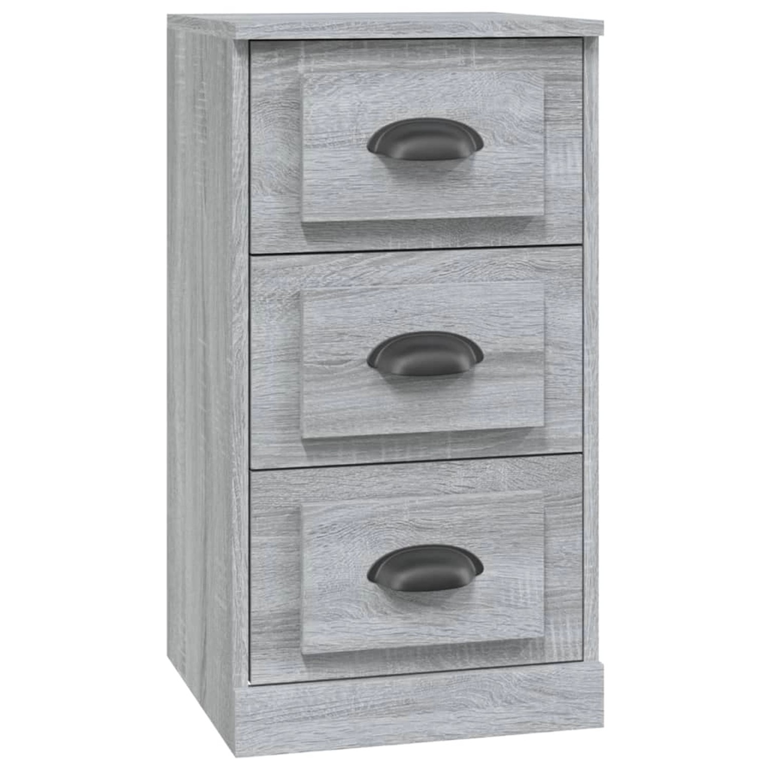 vidaXL Sideboard Grau Sonoma 36x35,5x67,5 cm Holzwerkstoff 816222