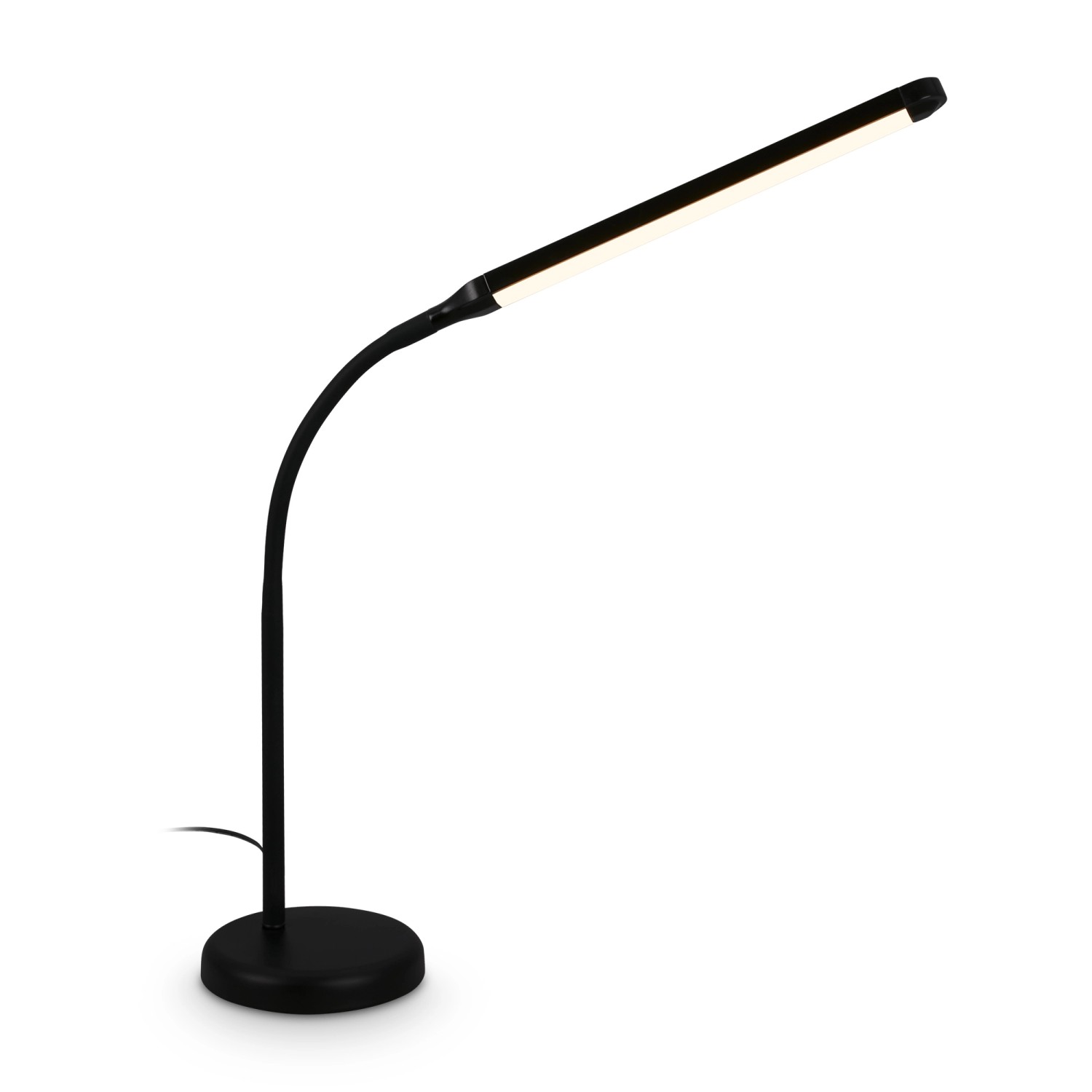 Brilo LED-Tischleuchte Mura Touchdim Schwenkbar Schwarz 36,6 cm günstig online kaufen