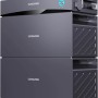 SUNSHARE Glory Balkonkraftwerk mit Speicher, 3 kWh, graues Gehäuse.