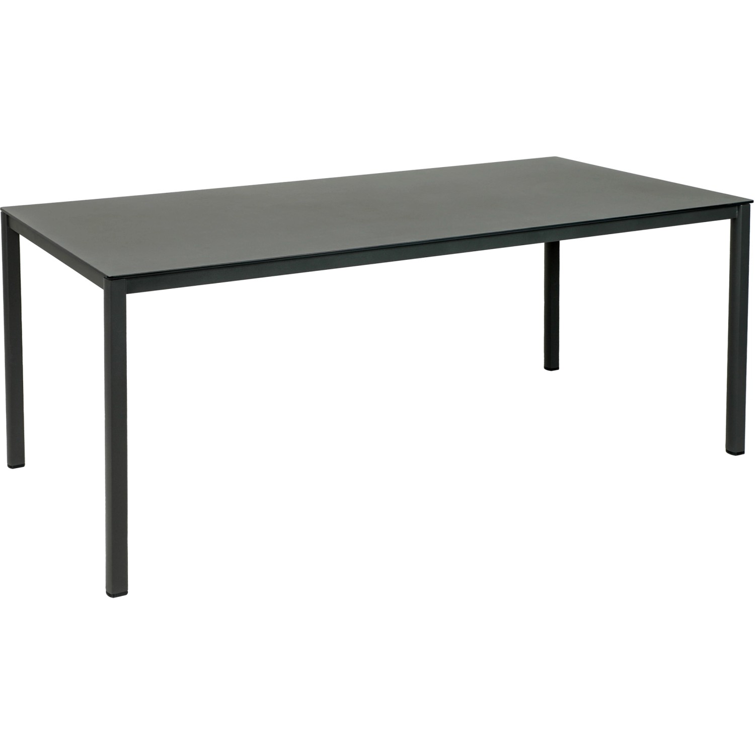 Tisch des Greemotion Gartenmöbel-Sets Calgary, Edelstahl/Aluminium, anthrazit