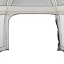 vidaXL Poolzelt mit Abnehmbarem Überzelt Netzwänden Grau 670x590cm 4100633_9