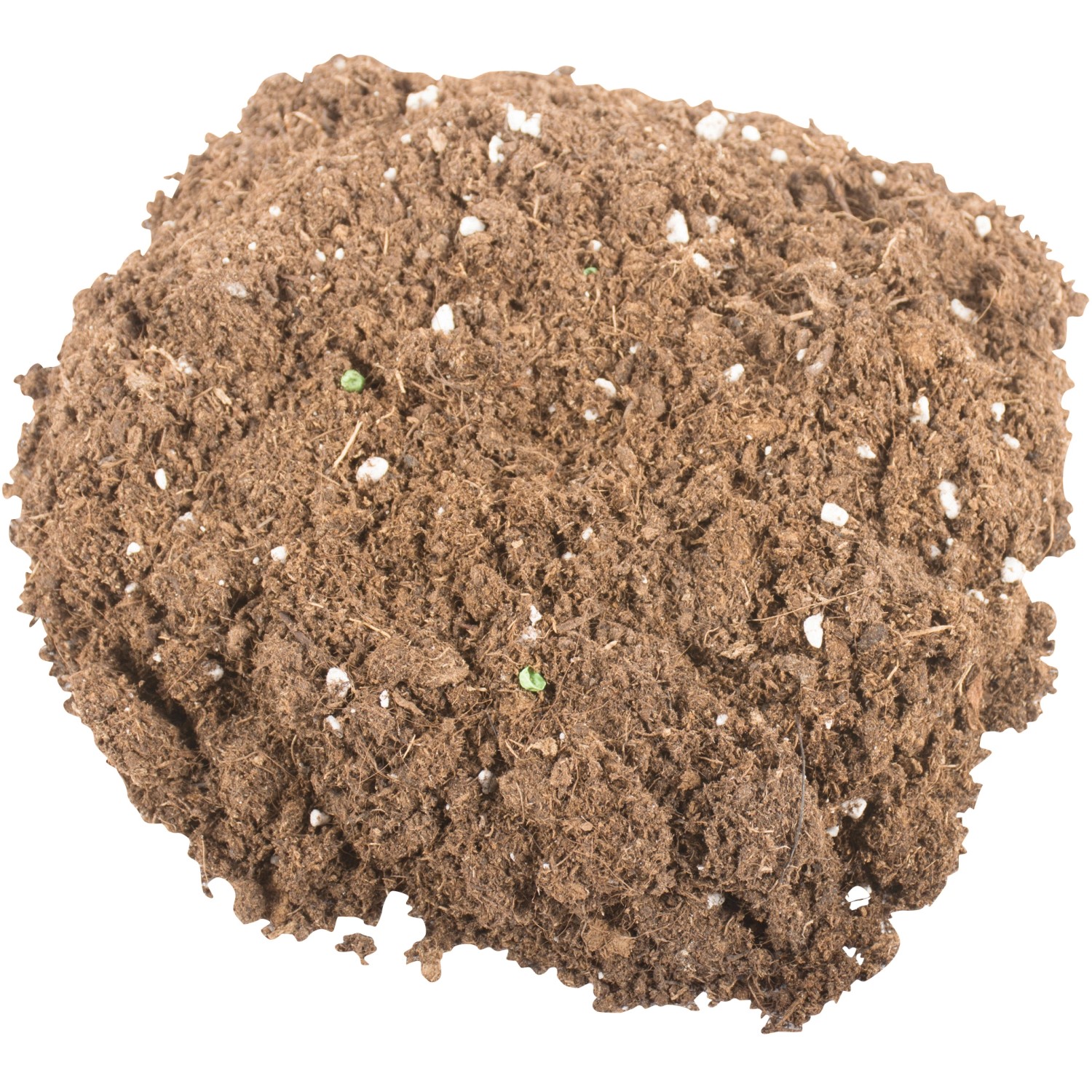 Nahaufnahme von Compo Qualitäts-Blumenerde, einer Universalerde mit Perlite.