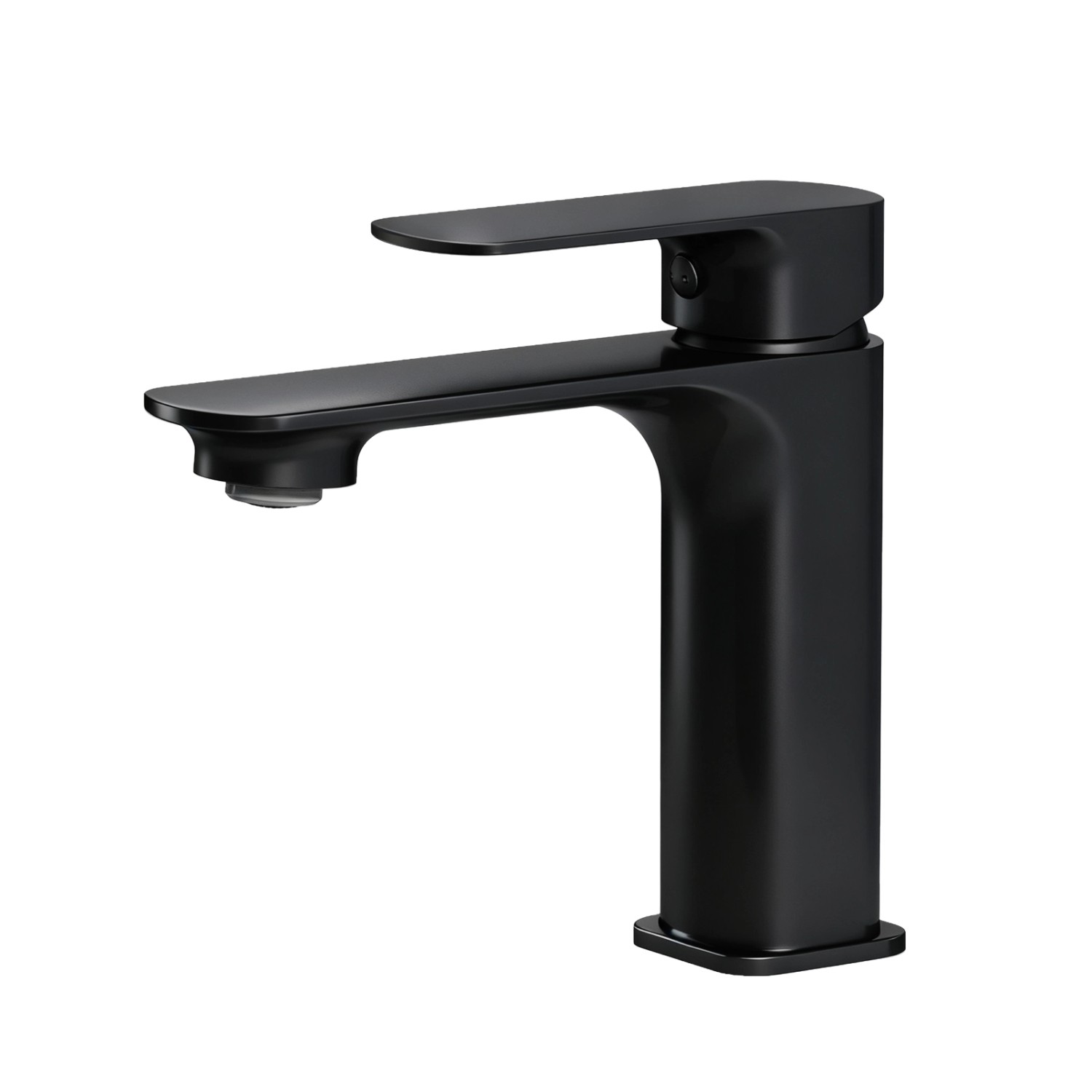 Emke Wasserhahn Bad 166 x 152 x 45 mm Schwarz Matt Waschtischarmatur Mischb günstig online kaufen