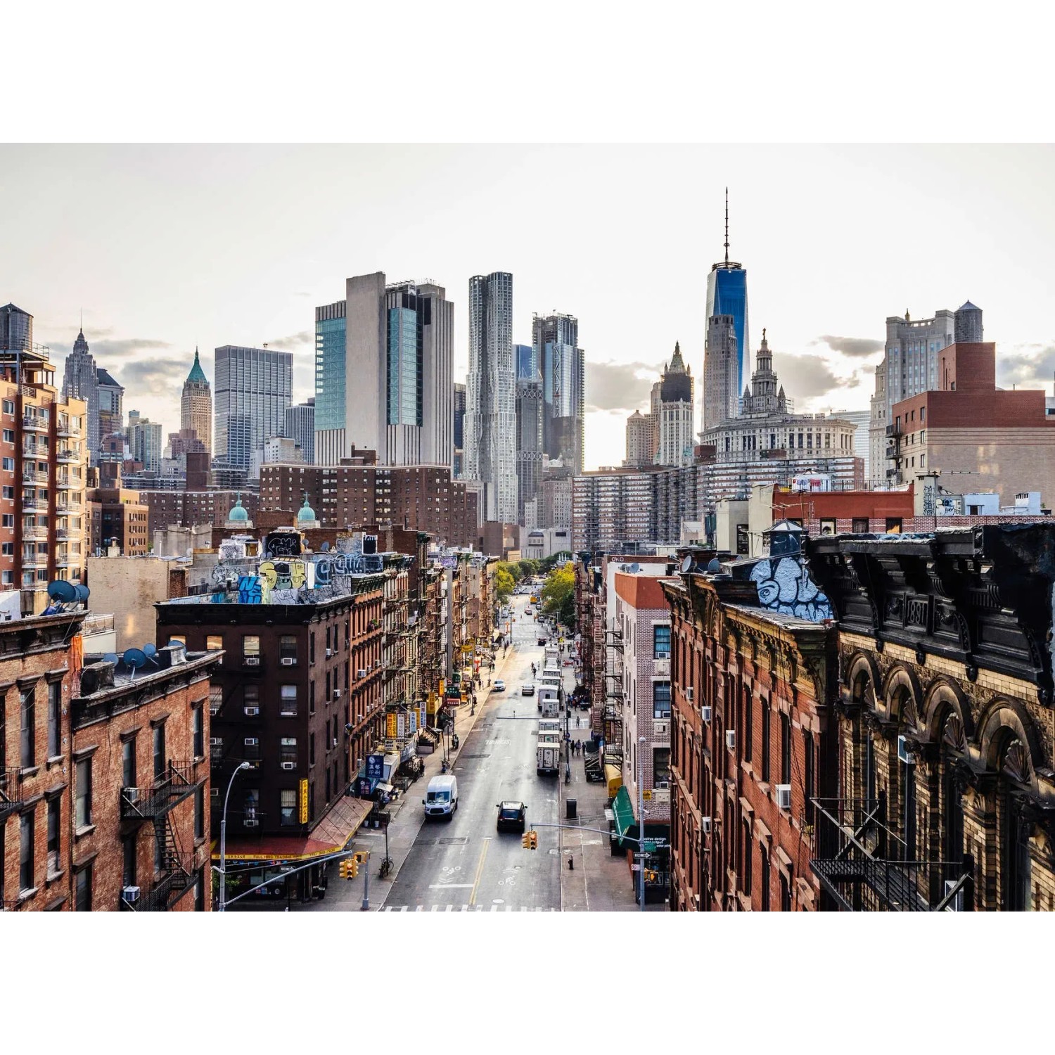 living walls Fototapete Designwalls New York Views 1, glatt, (5 St)