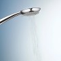 Breuer Handbrause Aquamaxx 310 mit Wasserstrahl, Chrom-Optik.
