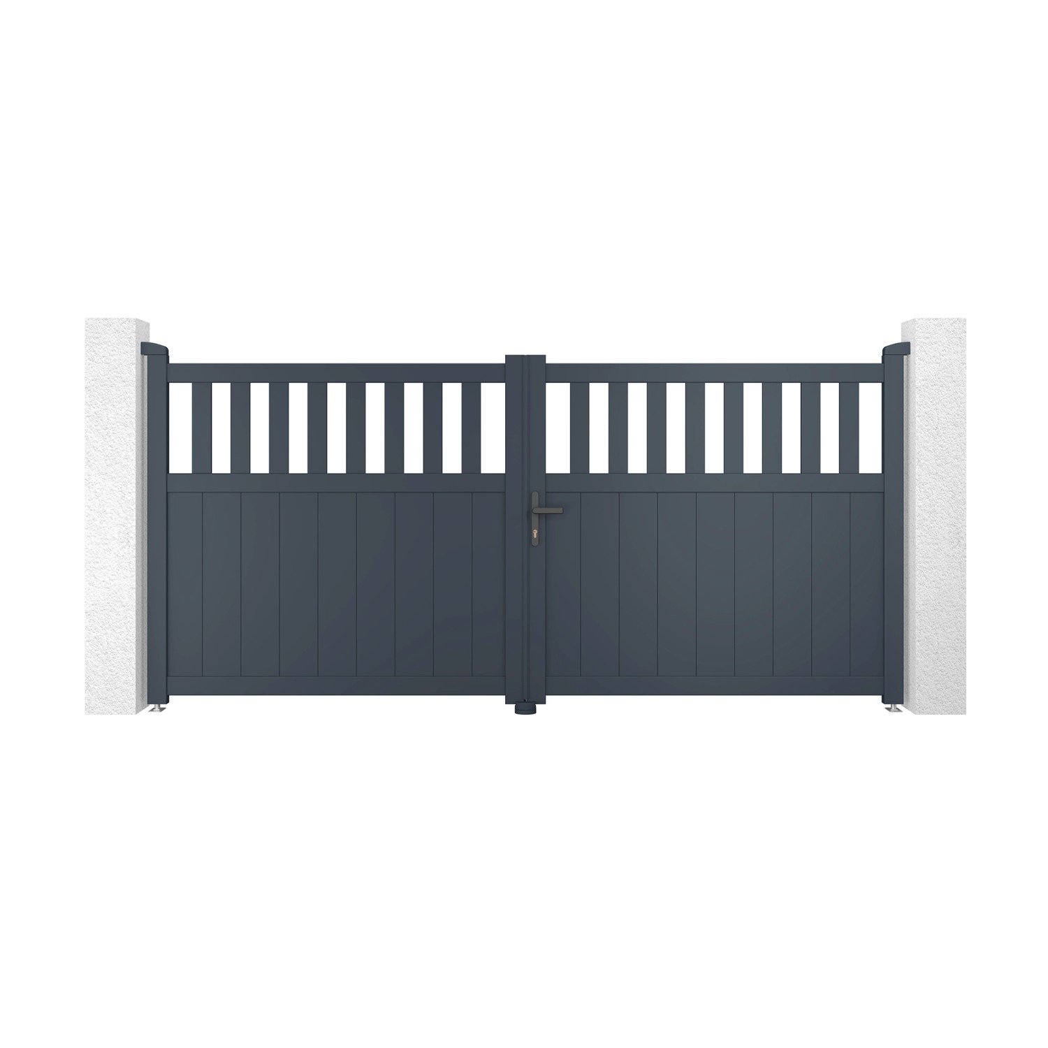 Casanoov Flügeltor Elektrisch 3M Santis H 140Cm & Drehtorantrieb Ranger B15 günstig online kaufen