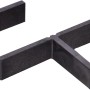 GS Terrassen Fugenkreuze, 3 mm, schwarz, 50 Stück, für gleichmäßige Fugen bei Terrassendielen.
