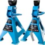 Güde Unterstellbock-Set 3T, 3-teilig, blau, für Wartung und Reparatur von Autos.
