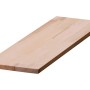 Fein geschliffene Leimholzplatte aus Buche, 200x60x1,8 cm, ideal für Regalböden und Möbelbau.