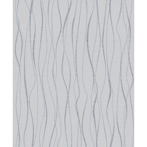 Graue Marburg Vliestapete Ivy Nov mit Wellenmuster für Wohnraumgestaltung.