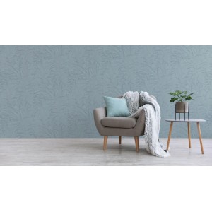 Tadessi Tapete Floral M1-No.1726 Vliestapete in Blau