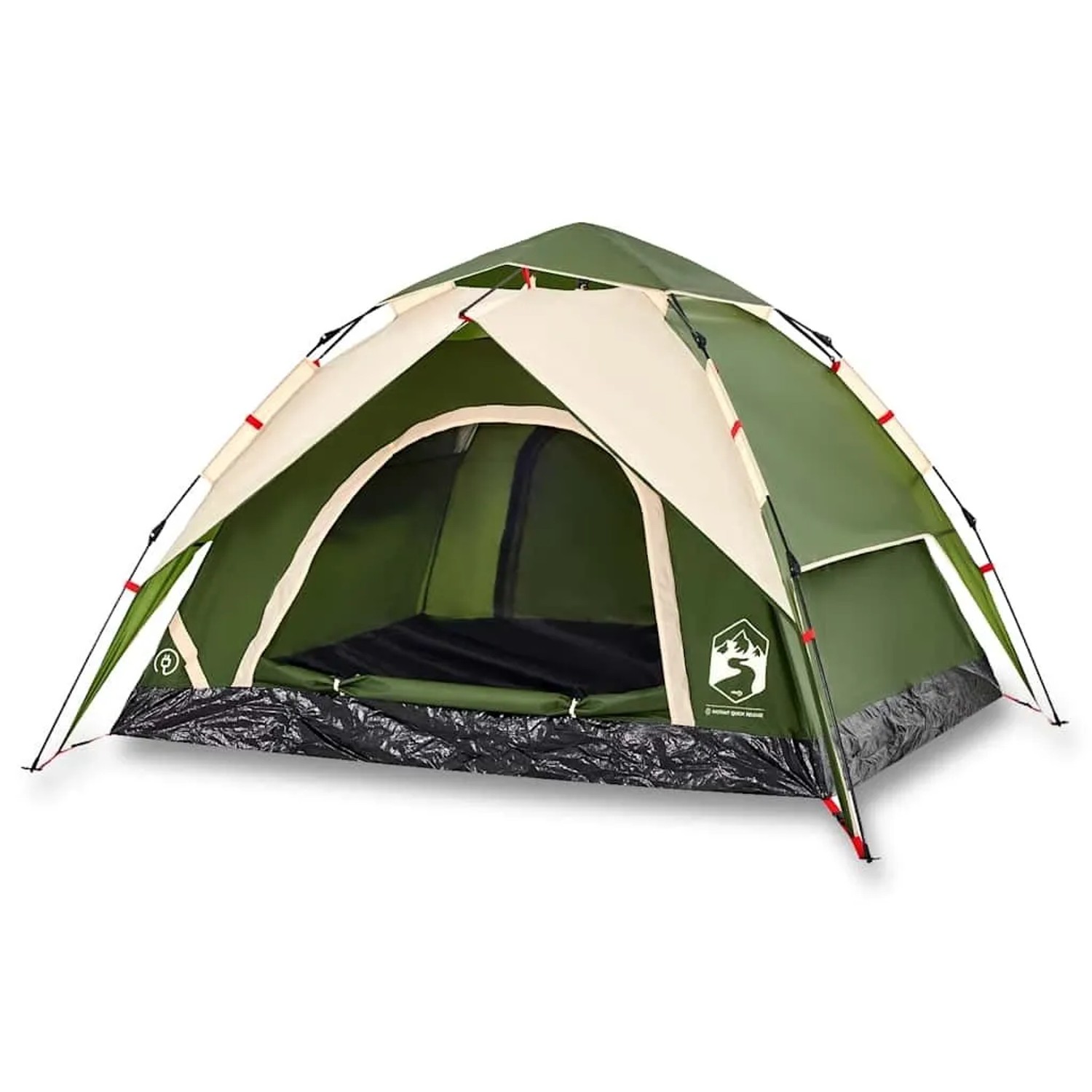 Furnicato Campingzelt Kuppel Grün 230 X 200 X 148 Cm