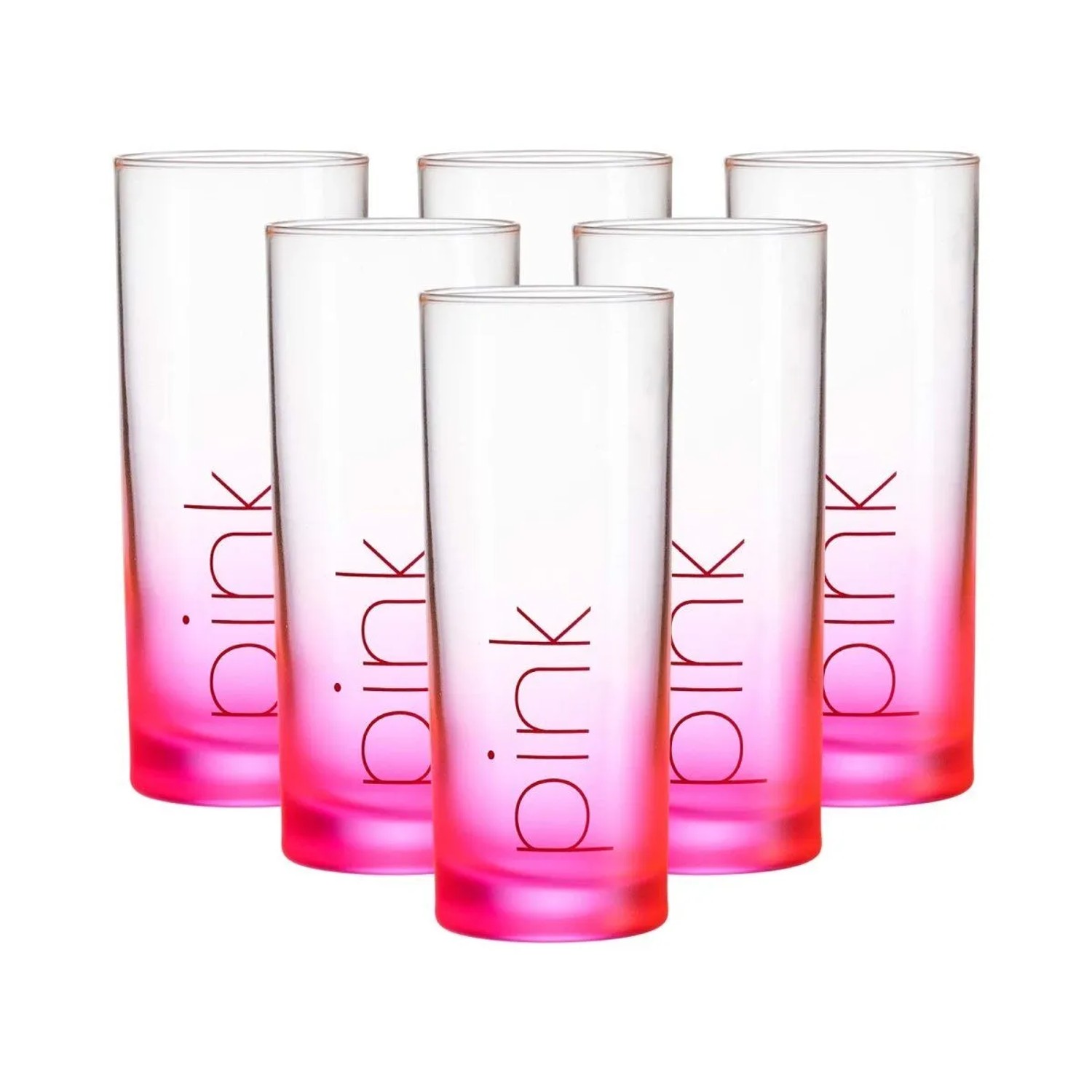 Ritzenhoff & Breker Flash Trinkglas 360 ml 6er Set Pink
