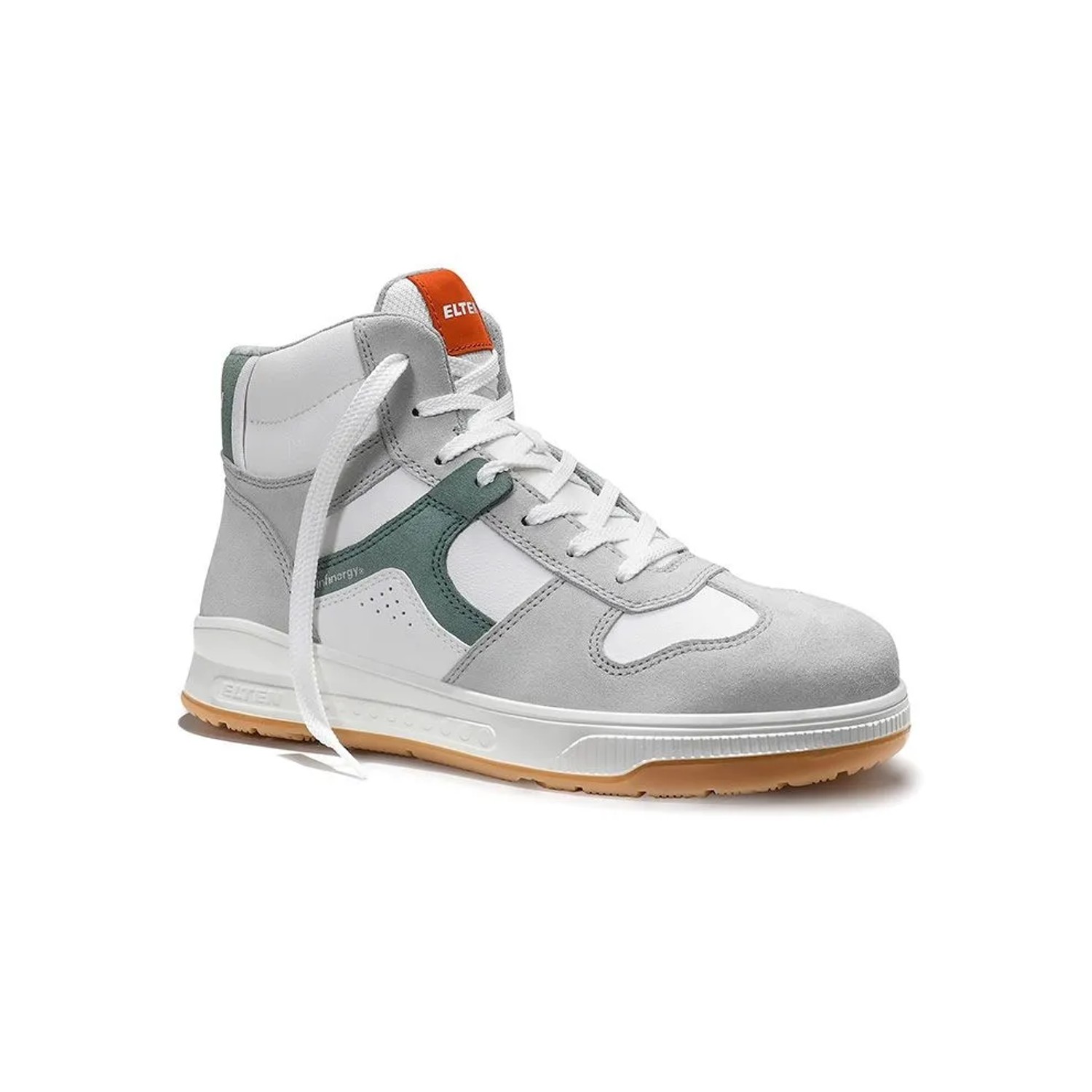 ELTEN Sicherheitsschnürstiefel ROSARIO XXST WHITE GREEN Mid ESD S1PS Größe 40