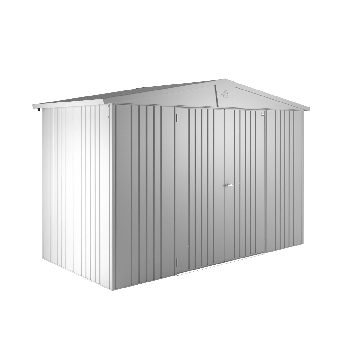 Biohort Metall-Gerätehaus Europa Silber-Metallic 4,6 m²