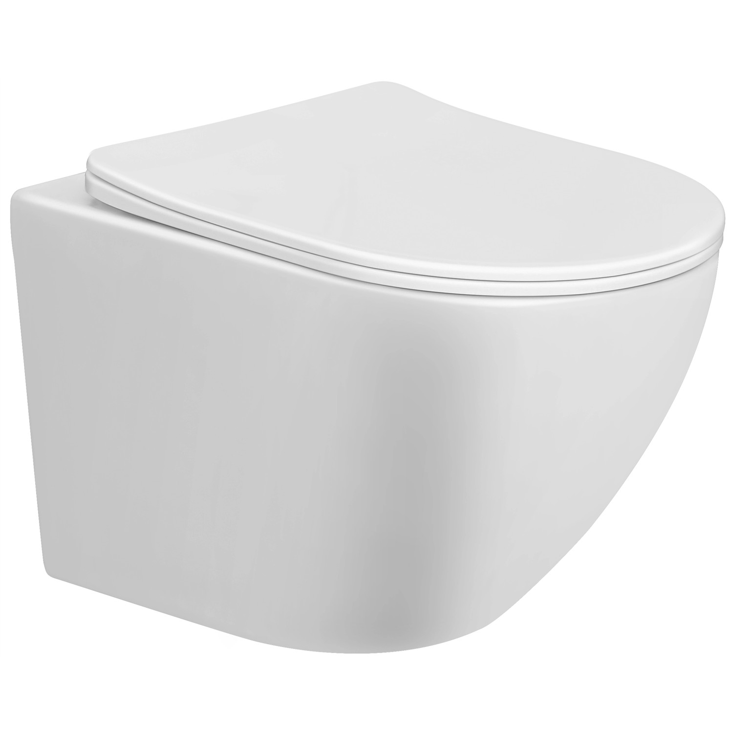 Verosan+ Wand-WC Tiefspüler Aliki Weiß bei OBI Spülrandlos