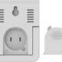 BRESSER HumiTemp 3er-Set Wetterstation, Rückseite mit Batteriefach und Aufhängevorrichtung.
