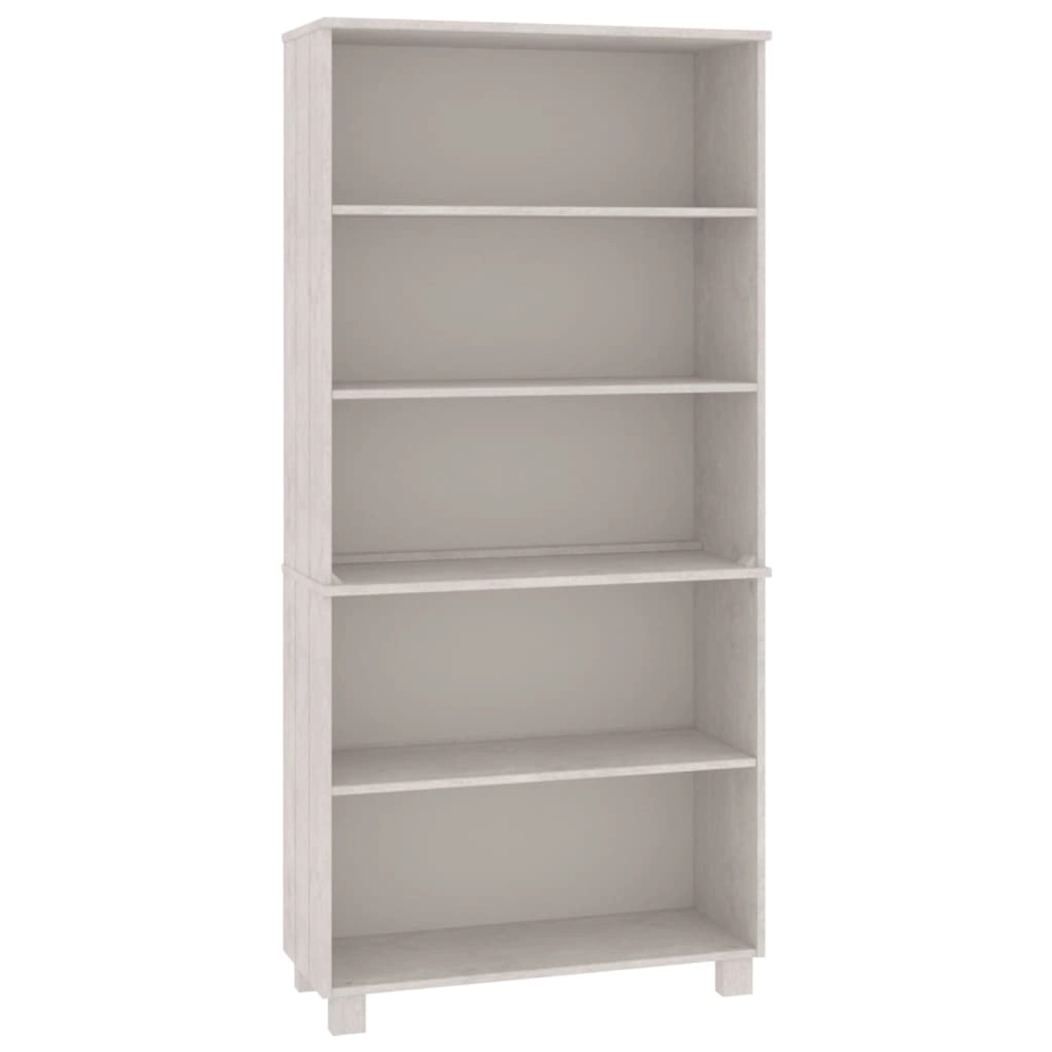 vidaXL Highboard HAMAR Massivholz Kiefer Weiß 3100939 günstig online kaufen